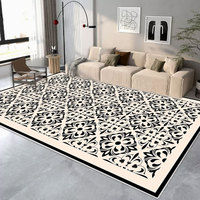 Salon zone décorative tapis ménagers tissu confortable anhd tapis moderne
