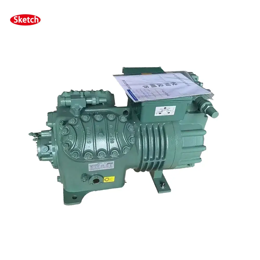 30hp Bitzer Semi-Hermetische Compressor 6G-30.2y-40d 6G-30.2y-40S 6G-30.2y-40P 6ge-30y-40d 6ge-30y-40S 6ge-30y-40P Airconditioning