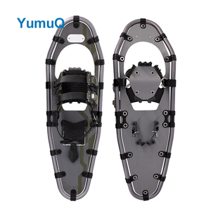 YumuQ Heel Riser Snow Shoe Mountain Snowshoes escursionismo con Heal Lift plastica di alluminio per bambini - Product Image 4