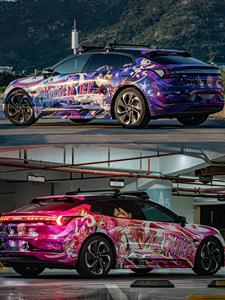 Genshin impact <span class=keywords><strong>Itasha</strong></span> 14อะนิเมะสำหรับเด็กผู้หญิงห่อข้างรถสติกเกอร์ไวนิลลายกราฟิกเต็มรูปแบบ - Product Image 5