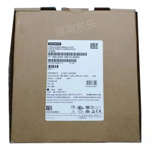 อินเวอร์เตอร์ซีเมนส์ รุ่น 6SL3210-1KE15-8UB2 กำลังไฟ 2.2 กิโลวัตต์ แรงดันไฟฟ้า 380 โวลต์ ระดับการป้องกัน IP20 ควบคุมแบบ V/F - Product Image 1