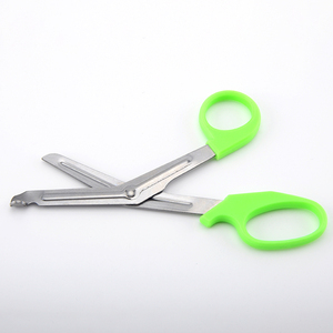 Tijeras Médicas <span class=keywords><strong>de</strong></span> Acero Inoxidable, Tijeras <span class=keywords><strong>de</strong></span> Tratamiento, Verde, para Vendajes, <span class=keywords><strong>Enfermería</strong></span>, Rescate, Mini, Selección <span class=keywords><strong>de</strong></span> Color, Tijeras para Cortar Gasa y Vendajes - Product Image 5