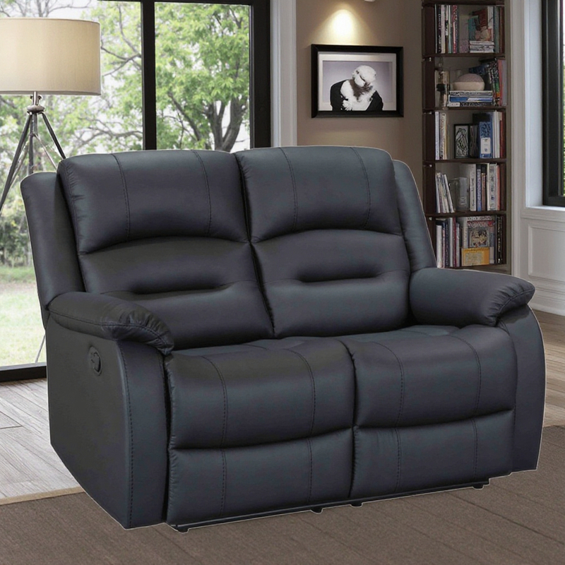 Modern 2 Seater Motion Recliner Sofa