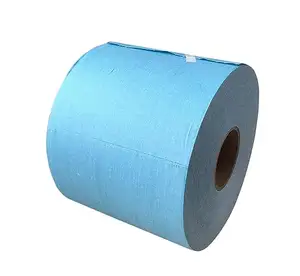 OEM Industrial Cleaning Wiper Roll Lint Free Nonwoven Industrial Paper Wiper Roll