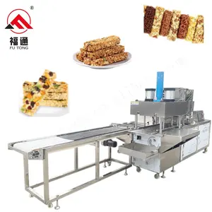 Various Flavors Nuts Cereal Granola Protein Bar Machine Compressed Biscuit Muesli Nuts Cereal Fruit Bar Machinery