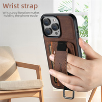 Premium Faux cuir portefeuille coque de téléphone porte-carte pour IPhone 12 13 14 15 16 Pro Max Plus affaires antichoc couverture de téléphone portable
