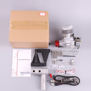 RCGF 26cc Single Cylinder Side Exhaust RC Model Airplane 26cc Petrol/<b>Gasoline</b> Engine Natural Metal Material CE Certified - Product Image 5