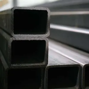Kalt gewalztes schwarzes MS-Hohl profil Vierkant rohr Rechteckiges Stahlrohr Fertighaus S235jrh Baustahl rohr