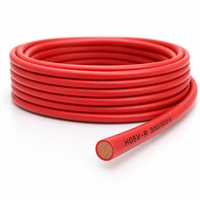 Fil de cuivre flexible H05V-R 300/500V, câble monoconducteur isolé PVC, classe 2 EN50525, multibrin 0,5-10mm²