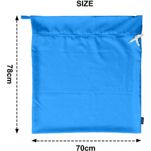 Nouveauté : Sac à linge pour animaux de compagnie, 1 paquet, empêche les poils d'animaux de bloquer la machine à laver, taille jumbo, sac à laver pour chien, chat, cheval, cobaye - Product Image 3