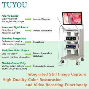 4K से प्रमाणित यूएचडी मेडिकल एंडोस्कोप कैमरा सिस्टम - Product Image 6