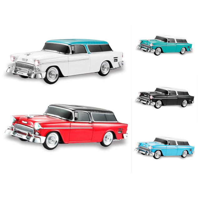 NEW DESIGN WS1955 Portable Wireless Antique Car Design Karaoke BT FM TWS AUX TF Speaker With FM Radio