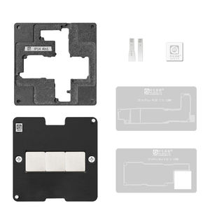 Amaoe 4 en 1 Kit de plateforme de positionnement en étain pour reballing BGA de carte mère, CPU et CI, avec gabarit de reballing pour iPhone <span class=keywords><strong>14</strong></span> Plus/Pro/Max - Product Image 1