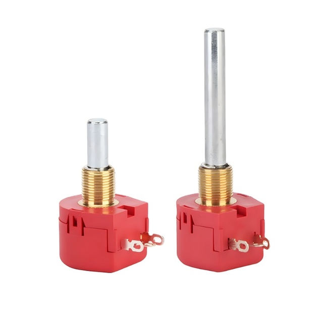 Long shaft single turn wire wound potentiometer WX118 4.7k 1K 2K 5K 10K 10% 5%