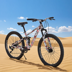<span class=keywords><strong>Bicicleta</strong></span> de Montaña China Económica de 29 Pulgadas, de Acero al Carbono, con Suspensión Completa y Frenos de Disco - Product Image 6