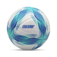 Ballon de football thermocollé taille 5, marque INCHAY, en PU, pour matchs et entraînements en extérieur