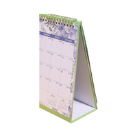 2026 2025 Kedatangan Baru Bingkai Foto Jam LCD CMYK Cetak Kustom Kalender Dinding Perencana Tahunan Bahan Kertas Personalisasi Kustom