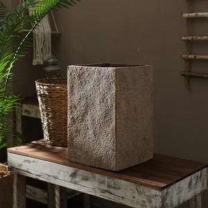<span class=keywords><strong>Maceta</strong></span> cuadrada alta <span class=keywords><strong>de</strong></span> <span class=keywords><strong>barro</strong></span> <span class=keywords><strong>de</strong></span> magnesio antigua Vintage, suelo interior <span class=keywords><strong>de</strong></span> gran diámetro, planta verde <span class=keywords><strong>grande</strong></span>, <span class=keywords><strong>maceta</strong></span> Extra <span class=keywords><strong>grande</strong></span>, estilo silencioso - Product Image 2