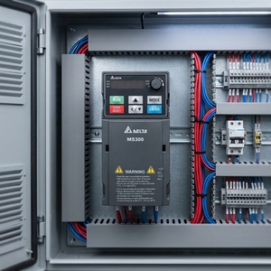 Variador de Frecuencia (VFD) MS300 de 7.5HP y 230V, Inversor, Variador de CA VFD25AMS23ANSAA (VFD25AMS23ANSAA) VFD25AMS23ANSAA - Product Image 1