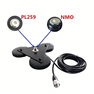 Meilleur prix, antennes mobiles pour voiture, radio amateur réglables HF 7-50 MHz, pour radioamateur - Product Image 4