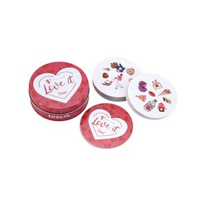 Fabricante personalizado impresión tarjeta de <span class=keywords><strong>juego</strong></span> pregunta tarjeta <span class=keywords><strong>juego</strong></span> <span class=keywords><strong>pareja</strong></span> naipes con caja - Product Image 1