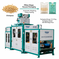 Machine d'emballage sous vide automatique pour riz et céréales 2,5-10 kg |   Emballage de sachets en forme de brique à remplissage et scellage haute vitesse