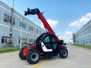 Montacargas con Tracción en las 4 Ruedas TR730 con Certificación CE, Motor Cloud de 76KW, Cargador Telescópico de Dos Secciones para Construcción y Agricultura, 1 Año de Garantía - Product Image 4