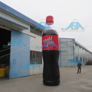 Фабрика Гуанчжоу, гигантская надувная реклама, модель бутылки колы