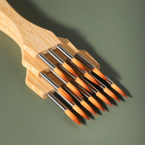 Pincel Acrílico Bview Art para <span class=keywords><strong>Pintar</strong></span>, Juego de Pinceles Anchos Tipo Mop, Pincel para <span class=keywords><strong>Acuarela</strong></span>, Hecho de Nailon y Lana - Product Image 3