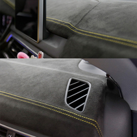 Housse de tableau de bord en alcantara pour Audi A4 2017 -2019 RS4 Shade Cushion Pad Tapis Accessoires de voiture Kit de rembourrage Modification