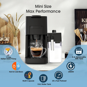 EU ซื้อเครื่องชงกาแฟแบบเดี่ยว และเครื่องชงกาแฟแบบแคปซูลสำหรับร้านคาปูชิโน่ - Product Image 4
