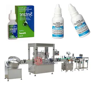 Automatic 2 Nozzles Small Bottle Liquid Filling Machine Eye Drop Filling Machine Bottling Machine Packing Line