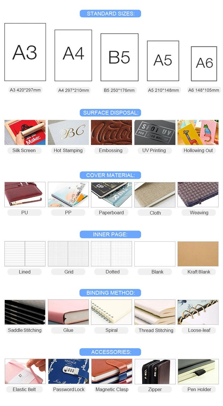 Wholesale 3 Color Ready to Ship A5 Size 272 Pages Power Planner for Personal and Business
