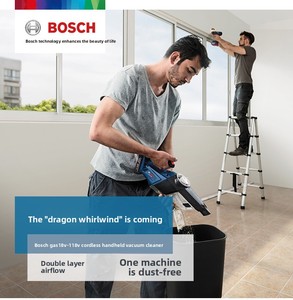 <span class=keywords><strong>Aspirateur</strong></span> <span class=keywords><strong>sans</strong></span> <span class=keywords><strong>fil</strong></span> multifonction rechargeable Bosch au lithium-ion, pour la maison et la voiture, 18V-1 - Product Image 3