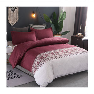 2024工厂定制舒适羽绒被被套特大床被套 - Product Image 1