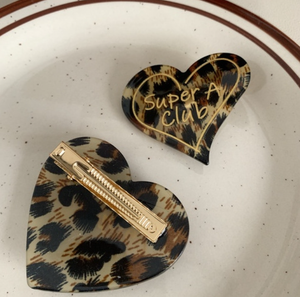 千金カスタムハート型ぬいぐるみヘアクリップ、スパンコール付きキュートなバレンタインデーヘアアクセサリー - Product Image 4