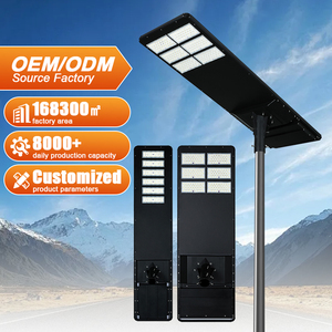 <span class=keywords><strong>Farola</strong></span> <span class=keywords><strong>Solar</strong></span> LED <span class=keywords><strong>Profesional</strong></span> para Carreteras, Impermeable IP65, 400w 600W, Aleación de Aluminio, Todo en Uno - Product Image 1