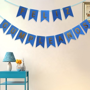 Bannière en feuille d'aluminium personnalisée en espagnol « Joyeux <span class=keywords><strong>anniversaire</strong></span> » Feliz Cumpleanos <span class=keywords><strong>pour</strong></span> femmes, hommes, garçons, filles, fournitures <span class=keywords><strong>pour</strong></span> fête d'<span class=keywords><strong>anniversaire</strong></span> - Product Image 5