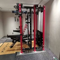 Rack de puissance multifonctionnel Power Squat Gym Smith Machine pour l'entraînement de musculation à domicile Exercice thoracique