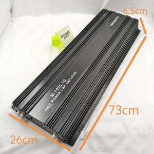 7000W Công Suất Cao Xe Âm Thanh Khuếch Đại Class D 1 Kênh Loa Siêu Trầm Và Loa Với Crossover Mono Xe Video Khuếch Đại - Product Image 6