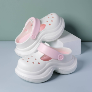 Vrouwen Mode Trend Comfortabele Klompen Zomer Outdoor Slippers Eenvoudige Antislip Effen Kleur Schoenen Klompen Outdoor Gebruik Groothandel - Product Image 1