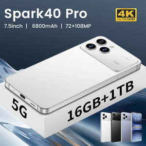 <span class=keywords><strong>Téléphone</strong></span> Android LTE CDMA Spark 40 Pro 5G 2025 Nouveau Deca Core HD 16G+1TB Appareil Photo 78+108MP Version Globale Vente Directe Usine - Product Image 5