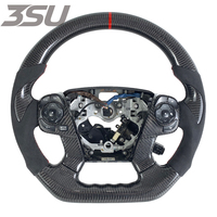 Pour Toyota LC300 200 79 Camry Landcruiser FJ Style Sport Volant en Cuir Fibre de Carbone Intérieur de Voiture Personnalisable