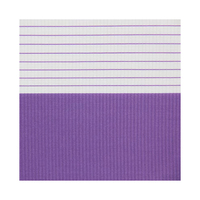 Tela para Persianas Zebra Homeytex, Lisa, 2500 mm de Ancho, Personalizada, para Tragaluces, Cortina Enrollable Horizontal, Persiana Suave para Ventana, Poliéster