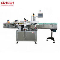 Machine d'étiquetage automatique de bouteilles rondes CPTECH, étiqueteuse de bouteilles, équipement d'étiquetage, applicateur d'étiquettes pour bouteilles et bocaux
