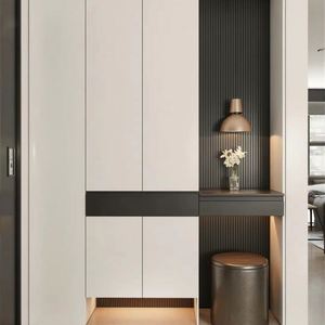 Chinese Supplier Hot Selling Retro Style Space Saving Bedroom Vertical <b>Shoe</b> Storage Cabinet - Product Image 1