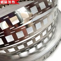 Bande de nickel pur de haute qualité pour support de batterie 21700, épaisseurs de feuille de nickel 0,15/0,2 mm, options d'espacement 215/225/23 mm