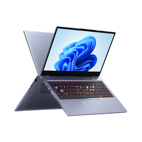 Nuovo Laptop Intel da 15,6 Pollici, con Memoria, Tastiera AZERTY Personalizzata e Supporto per Processori N59, N5095 e N4000