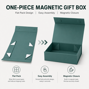Custom Design Logo Paper Magnetic Closure Folding <b>Box</b> Packaging Luxury Rigid Cardboard Foldable Shoes Clothing Apparel Gift <b>Box</b> - Product Image 2