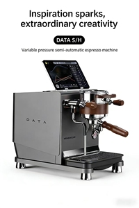 เครื่องชงกาแฟเอสเพรสโซแบบกึ่งอัตโนมัติ Wendougee DATA-S แบบหม้อต้มคู่ พร้อมปั๊มเกียร์เชิงพาณิชย์ ปรับแรงดันได้ - Product Image 2